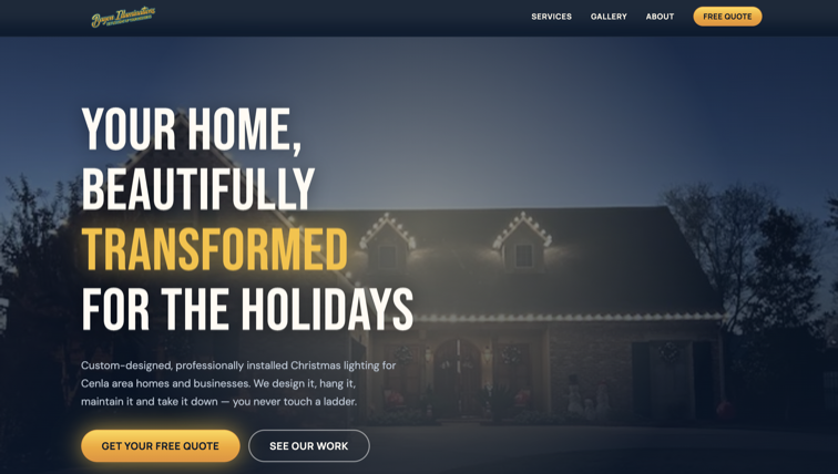 Bayou Illuminations project